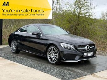 Mercedes C Class 2.0 C300 AMG Line (Premium Plus) Coupe 2dr Petrol G-Tronic+ Euro