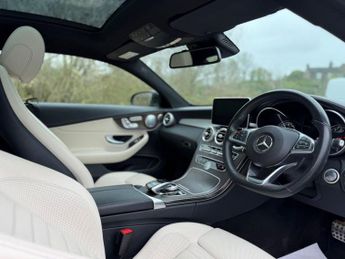 MERCEDES-BENZ C-CLASS 2.0 C300 AMG Line (Premium Plus) Coupe 2dr Petrol G-Tronic+ Euro