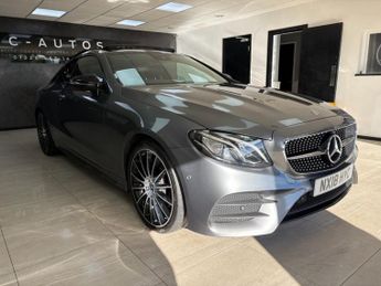 MERCEDES-BENZ E-CLASS 2.0 E220d AMG Line (Premium) Coupe 2dr Diesel G-Tronic+ Euro 6 (