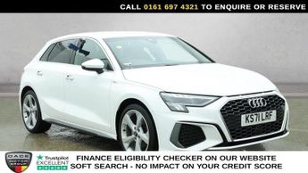 Audi A3 1.0 TFSI 30 S line Sportback 5dr Petrol Manual Euro 6 (s/s) (110