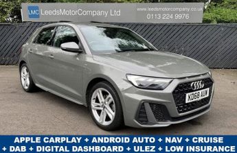 Audi A1 1.0 TFSI 30 S line Sportback 5dr Petrol Manual Euro 6 (s/s) (116