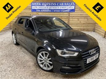 Audi A3 1.2 TFSI S line Sportback 5dr Petrol Manual Euro 6 (s/s) (110 ps