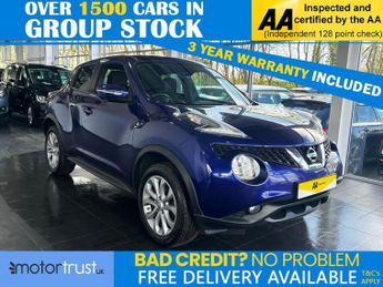 Nissan Juke 1.6 Tekna SUV 5dr Petrol XTRON Euro 6 (117 ps) F/S/H X9!! 1 FORM