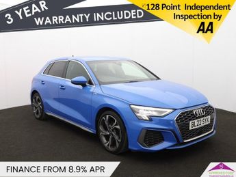 Audi A3 1.5 TFSI 35 S line Sportback 5dr Petrol Manual Euro 6 (s/s) (150