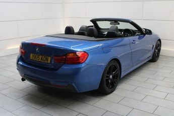 BMW 4 SERIES CONVERTIBLE 2.0 420d M Sport Convertible 2dr Diesel Auto Euro 6 (s/s) (184 p