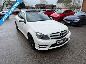 Mercedes C Class 1.8 C180 BlueEfficiency AMG Sport Coupe 2dr Petrol G-Tronic+ (st