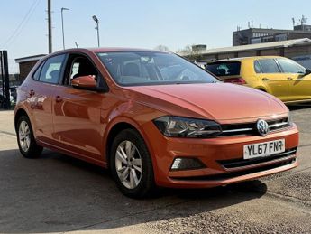 Volkswagen Polo 1.0 TSI SE Hatchback 5 Door Petrol Manual Orange Euro 6 1 Former