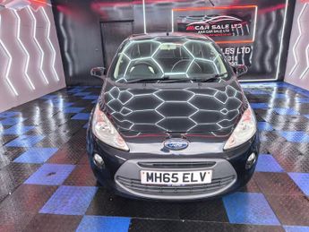 FORD KA 1.2 Zetec Black Edition Hatchback 3dr Petrol Manual Euro 6 (s/s)
