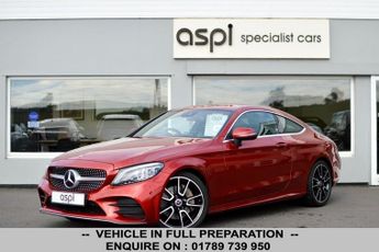 MERCEDES-BENZ C-CLASS 2.0 C300 AMG Line (Premium) Coupe 2dr Petrol G-Tronic+ Euro 6 (s
