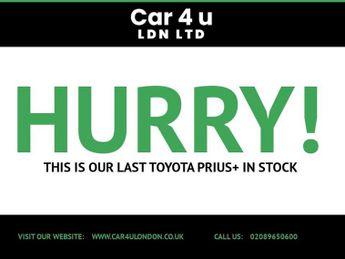 TOYOTA PRIUS+ 1.8 VVT-h Excel MPV 5dr Petrol Hybrid CVT Euro 6 (s/s) (136 ps)