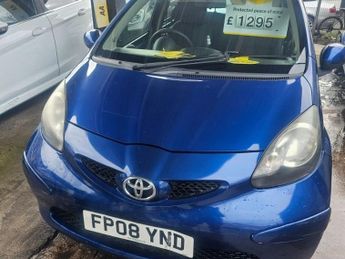 Toyota AYGO 1.0 VVT-i Blue Hatchback 5dr Petrol Manual Euro 4 (67 bhp)