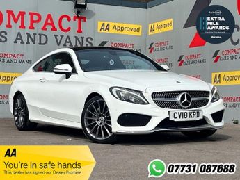 Mercedes C Class 2.0 C200 AMG Line (Premium) Coupe 2dr Petrol G-Tronic+ Euro 6 (s