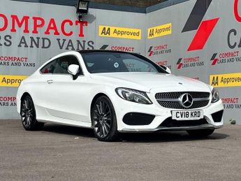 MERCEDES-BENZ C-CLASS 2.0 C200 AMG Line (Premium) Coupe 2dr Petrol G-Tronic+ Euro 6 (s