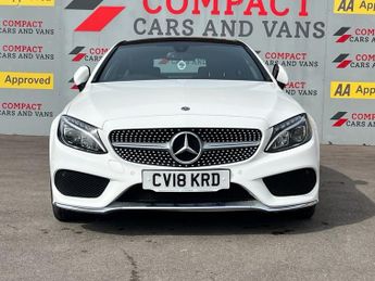 MERCEDES-BENZ C-CLASS 2.0 C200 AMG Line (Premium) Coupe 2dr Petrol G-Tronic+ Euro 6 (s