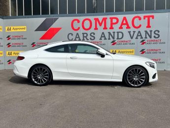 MERCEDES-BENZ C CLASS 2.0 C200 AMG Line (Premium) Coupe 2dr Petrol G-Tronic+ Euro 6 (s