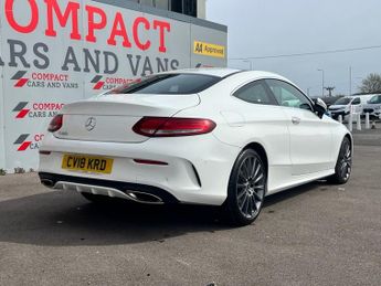 MERCEDES-BENZ C-CLASS 2.0 C200 AMG Line (Premium) Coupe 2dr Petrol G-Tronic+ Euro 6 (s