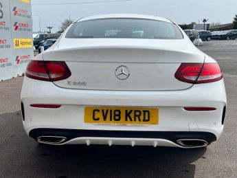 MERCEDES-BENZ C-CLASS 2.0 C200 AMG Line (Premium) Coupe 2dr Petrol G-Tronic+ Euro 6 (s