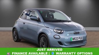FIAT 500E 42kWh Icon Hatchback 3dr Electric Auto (118 ps)