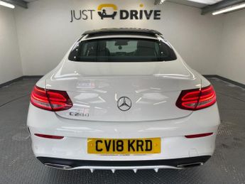 MERCEDES-BENZ C-CLASS 2.0 C200 AMG Line (Premium) Coupe 2dr Petrol G-Tronic+ Euro 6 (s