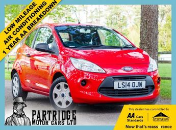 Ford Ka 1.2 Studio Hatchback 3dr Petrol Manual Euro 6 (s/s) (69 ps)