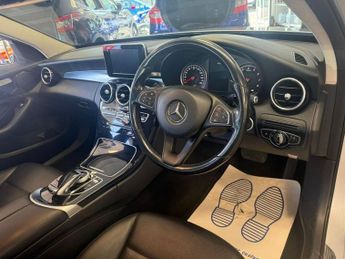 MERCEDES-BENZ C-CLASS 2.0 C200 SE Saloon 4dr Petrol 7G-Tronic+ Euro 6 (s/s) (184 ps)
