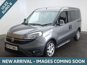 Fiat Doblo 4 Seat Side Entry Passenger Up Front Wheelchair Accessible Disab