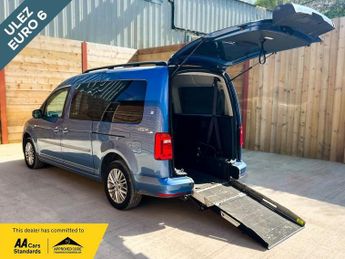 Volkswagen Caddy 5 Seat Auto Wheelchair accessible Disabled Access Vehicle WAV