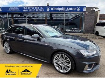 Audi A4 2.0 TDI 40 S line Estate 5dr Diesel S Tronic Euro 6 (s/s) (190 p