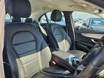 MERCEDES-BENZ C-CLASS AUTOMATIC 2.0 C200 Sport Saloon 4dr Petrol G-Tronic+ Euro 6 (s/s