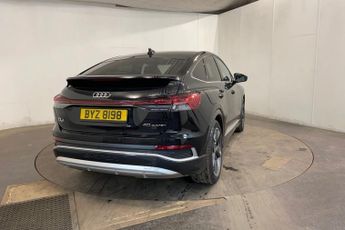 AUDI Q4 E-TRON 40 S line Sportback 5dr Electric Auto 82kWh (204 ps) Rear Parkin