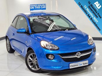 Vauxhall ADAM 1.2i Unlimited Hatchback 3dr Petrol Manual Euro 6 (s/s) (70 ps)