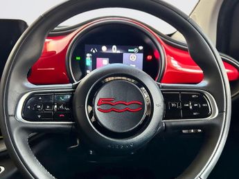 FIAT 500E 24kWh RED Hatchback 3dr Electric Auto (95 ps)
