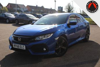 HONDA CIVIC 1.0 VTEC Turbo SR Hatchback 5dr Petrol Manual Euro 6 (s/s) (126 