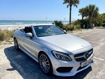 Mercedes C Class 2.0 C300 AMG Line (Premium Plus) Cabriolet 2dr Petrol G-Tronic+ 