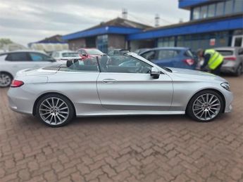 MERCEDES-BENZ C-CLASS 2.0 C300 AMG Line (Premium Plus) Cabriolet 2dr Petrol G-Tronic+ 