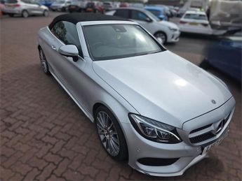 MERCEDES-BENZ C-CLASS 2.0 C300 AMG Line (Premium Plus) Cabriolet 2dr Petrol G-Tronic+ 