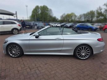 MERCEDES-BENZ C-CLASS 2.0 C300 AMG Line (Premium Plus) Cabriolet 2dr Petrol G-Tronic+ 