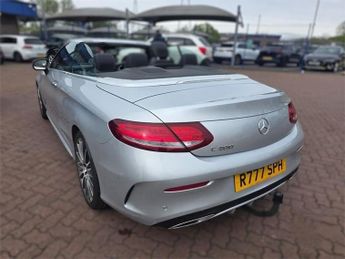 MERCEDES-BENZ C-CLASS 2.0 C300 AMG Line (Premium Plus) Cabriolet 2dr Petrol G-Tronic+ 