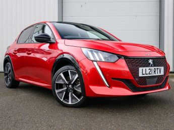 PEUGEOT E-208 50kWh GT Hatchback 5dr Electric Auto (136 ps)
