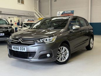 CITROEN C4 1.6 BlueHDi Flair Hatchback 5 Door Diesel Manual Grey Euro 6 1 F