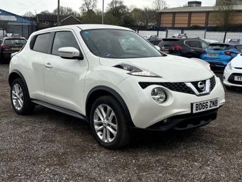 Nissan Juke 1.2 DIG-T N-Connecta SUV 5 Door Petrol Manual White Euro 6 