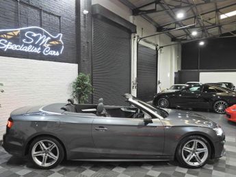 AUDI A5 CABRIOLET 2.0 TDI S line Convertible 2dr Diesel S Tronic Euro 6 (s/s) (190