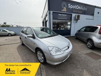 Honda Civic 1.6 i-VTEC SE Hatchback 5dr Petrol Automatic (172 g/km, 108 bhp)