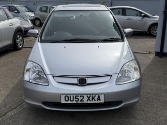 HONDA CIVIC 1.6 i-VTEC SE Hatchback 5dr Petrol Automatic (172 g/km, 108 bhp)