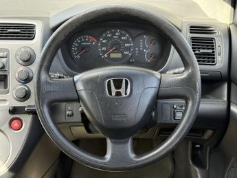 HONDA CIVIC 1.6 i-VTEC SE Hatchback 5dr Petrol Automatic (172 g/km, 108 bhp)