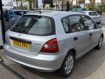 HONDA CIVIC 1.6 i-VTEC SE Hatchback 5dr Petrol Automatic (172 g/km, 108 bhp)