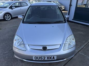 HONDA CIVIC 1.6 i-VTEC SE Hatchback 5dr Petrol Automatic (172 g/km, 108 bhp)