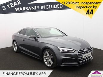Audi A5 2.0 TDI 40 S line Coupe 2dr Diesel S Tronic quattro Euro 6 (s/s)