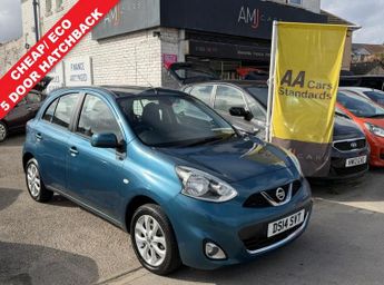Nissan Micra 1.2 Acenta Hatchback 5dr Petrol Manual Euro 5 (80 ps)
