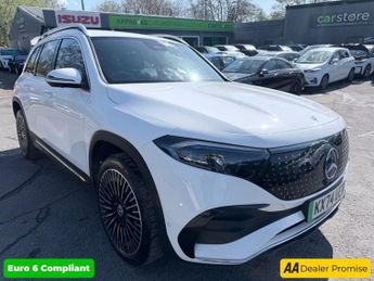 Mercedes EQB White EQB 250+ AMG Line Electric SUV, 14,500 miles, Automatic, 2